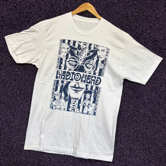 Radiohead Worcester 1998 The Centrum Show Art Band T-Shirt L - Picture 3 of 4